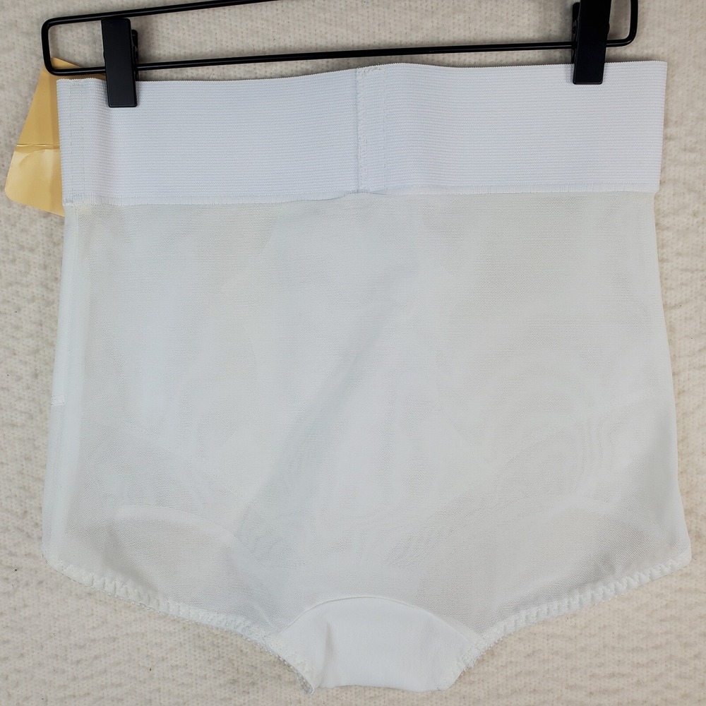 Empire Intimates 2X Girdle‎ Brief Panty White New Vintage Pinup Boudoir Rock - Picture 2 of 8